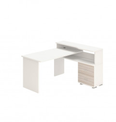 Белый письменный стол