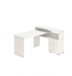 Белый письменный стол