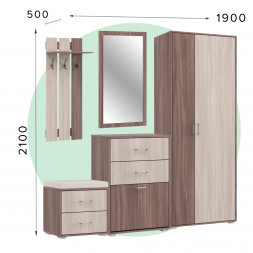 Шкаф в прихожую в современном стиле