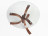 Стол журнальный Лорд в цвете Средне - коричневый - Стекло прозрачное
