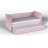 Кровать мягкая «Айрис» Розовая