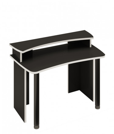 Геймерский стол СКЛ-Софт120Ч+НКИЛ120 WHITE