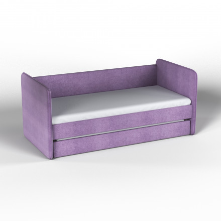 Кровать мягкая «Айрис» Фиолет
