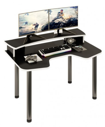Компьютерный стол СКЛ-Игр140МОЧ+НКИЛ140 1