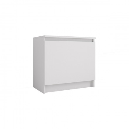Современная белая мебель в коридор со шкафом в прихожую, композиция 5 мори