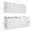 Кухонный гарнитур &#039;Белая кухня х2.0м&#039; для маленькой кухни в стиле IKEA МОРИ 2 м (МП) ЛДСП