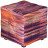 Банкетка BeautyStyle 6, модель 400 в цвете Ткань: Фиолетовый микс