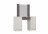 СТ-04 Столик туалетный АВРОРА с зеркалом ПВХ ПВХ Арья/ 001/ Дуб Крафт Белый (К001 PW)/ корпус Дуб Крафт Белый (К001 PW)
