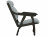 Кресло Вега 10 в цвете Ткань: Серый - Каркас: Венге