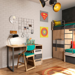 Мебель для детской комнаты Твист в стиле «Лофт»