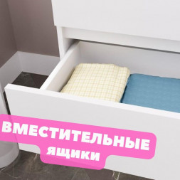 Белый комод в спальню 