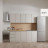Современная мебель кухня маленькая 2 метра | Кухонный гарнитур как IKEA mori 2 м ЛДСП сатин, купить недорого в фирменном салоне магазине «Моя Мебель», всего за 28 510 руб.