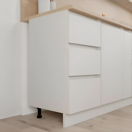 Современная мебель кухня маленькая 2 метра | Кухонный гарнитур как IKEA mori 2 м ЛДСП сатин, купить недорого в фирменном салоне магазине «Моя Мебель», всего за 28 510 руб.