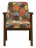 Кресло Ретро в цвете Ткань: Геометрия - Каркас: Орех