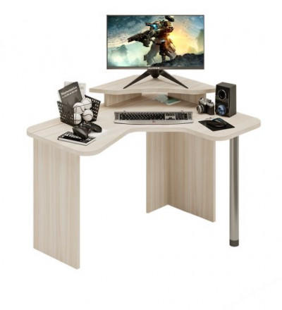 Компьютерный стол СКЛ-ИгрУгл120+НКИЛ-УГЛ