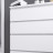 Белый высокий комод с 5 ящиками как ИКЕА МАЛЬМ МК 700.5 (МП/3) МС мори