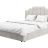 Мягкая кровать двуспальная с мягким изголовьем 160х200 «Амелия»