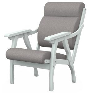 Кресло Вега 10 Ткань: Серый / Снег
