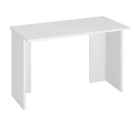 Письменный стол белый СКЛ-Прям120 (без тумбы)