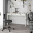 Письменный стол на металлокаркасе с выдвижными ящиками в стиле ИКЕА ХЕМНЭС (IKEA HEMNES) Берген 6, ЛДСП Винтерберг