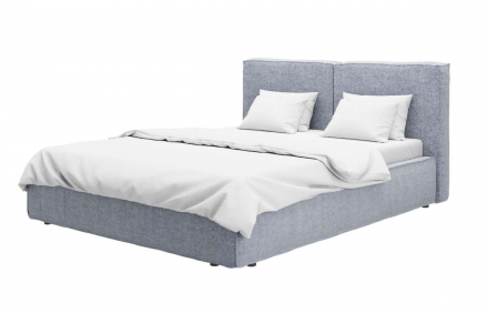 Кровать 140х200 полутороспальная мягкая недорого «Наоми»