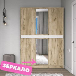 Шкаф в прихожую с зеркалом