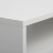 Белый стол с полкой, ящиком и тумбой, аналог ИКЕА ЭЙЛЕР (IKEA EJLER) МС-1 правый (МП/3) МС мори