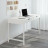 Современная мебель Белый письменный стол аналог ИКЕА АЛЕКС (IKEA ALEX), купить недорого в фирменном салоне магазине «Моя Мебель», всего за 16 990 руб.