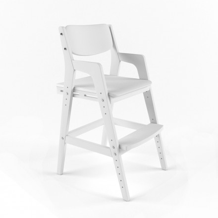 Растущая парта и стул с чехлом серым