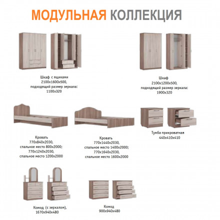Современная мебель Полуторка кровать 140 200, размер матраса 1400 2000 КР-02 х1400 ЛДСП сонома, купить недорого в фирменном салоне магазине «Моя Мебель», всего за 12 510 руб.