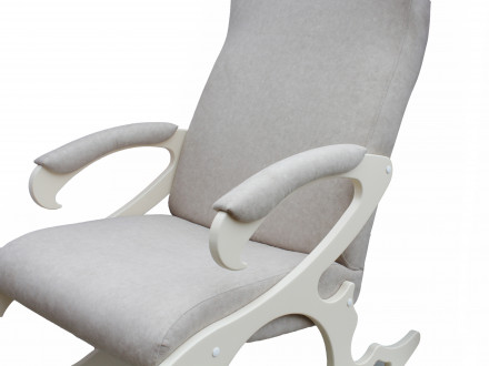 Кресло - качалка Верона в цвете Серый - дуб шампань