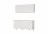 Кухонный гарнитур ЛЕГЕНДА-38 ЛДСП х1,8м Белый (1850 Ш)/ Дуб Сонома (8301 ГП)/ корпус Белый (1850 Ш)