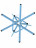 Вешалка напольная Галилео 217 в цвете Голубой