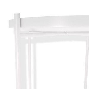 Стол журнальный как IKEA GLADOM SHT-CT8 Белый муар