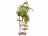 Подставка для цветов Шестерочка в цвете Орех