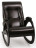 Кресло - качалка Орион в цвете Экокожа: Орегон 120 - Каркас: Венге