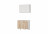 Кухонный гарнитур ЛЕГЕНДА-38 ЛДСП х1,0м Белый (1850 Ш)/ Дуб Сонома (8301 ГП)/ корпус Белый (1850 Ш)