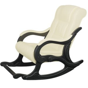 Кресло-качалка Модель 77 Экокожа: Дунди 112 / Венге